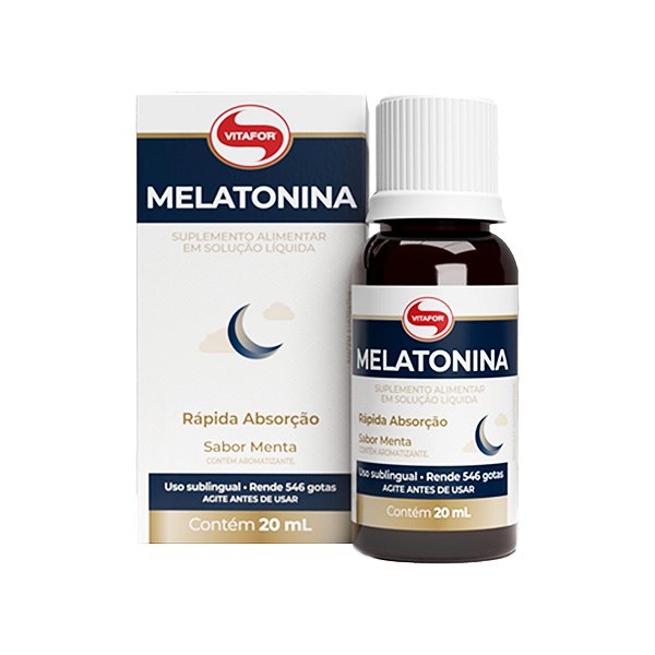 Melatonina - 20mL - Vitafor