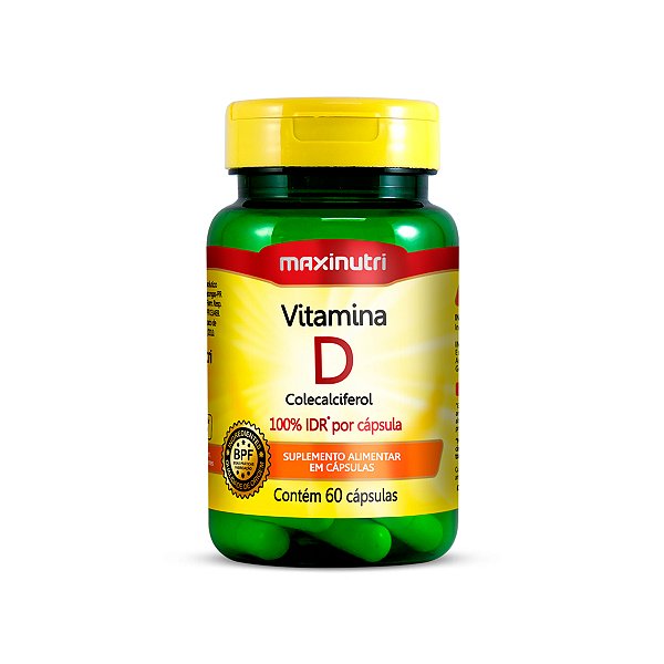 Vitamina D 60 - Cápsulas – Maxinutri
