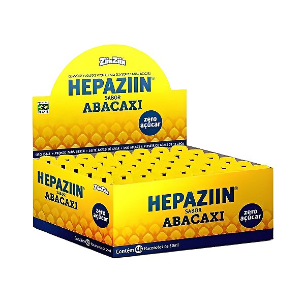 Hepazin Abacaxi - 48 Unidades – Ziinziin