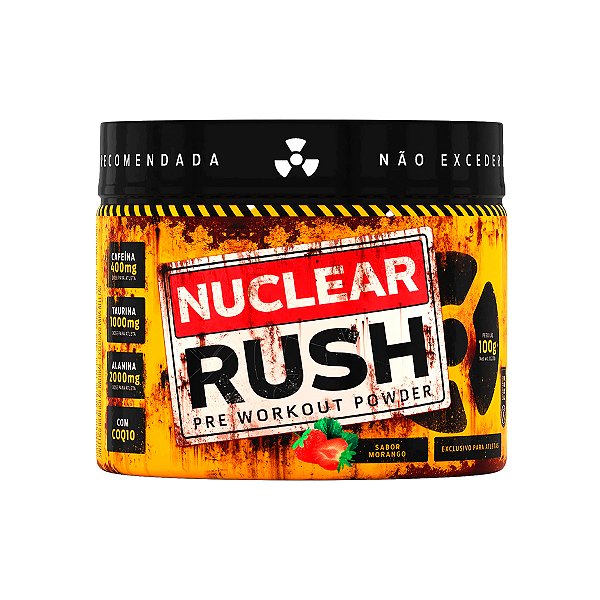 Nuclear Rush Morango – 100g – Bodyaction