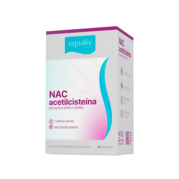 Nac Acetilcisteína - 60 Cápsulas – Equaliv