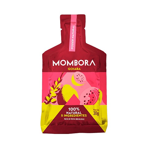 Gel De Carboidrato Goiaba – 10 Sachês – Mombora