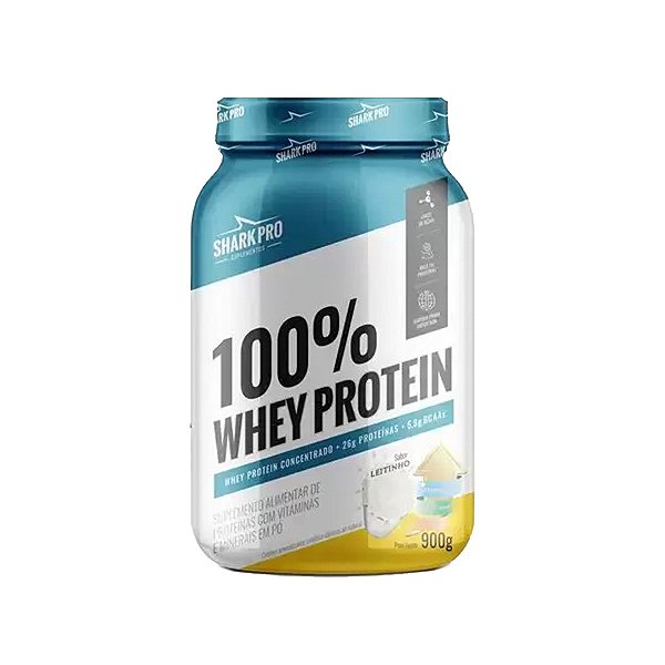 100% Whey Protein Leitinho – 900g – Shark Pro