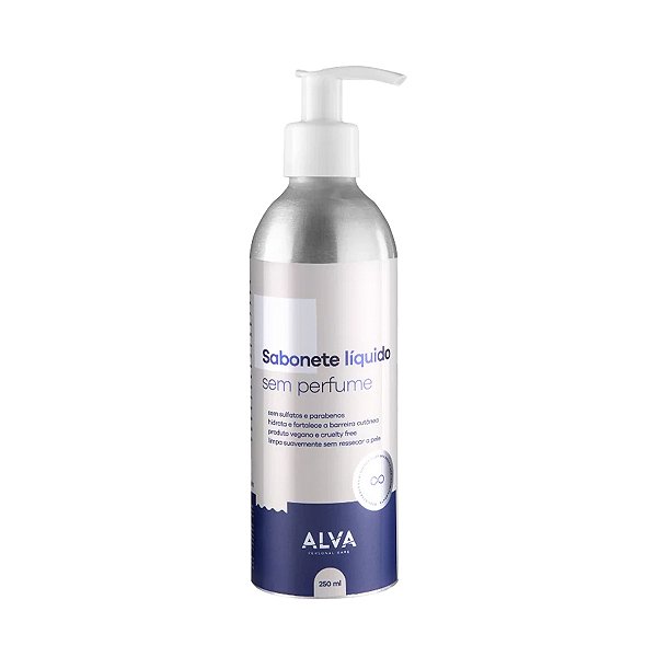 Sabonete Líquido Sem Perfume - 250ml – Alva