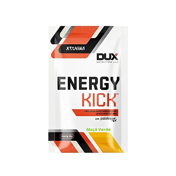 Energy Kick Maçã Verde - 10 Sachês – Dux Nutrition Lab