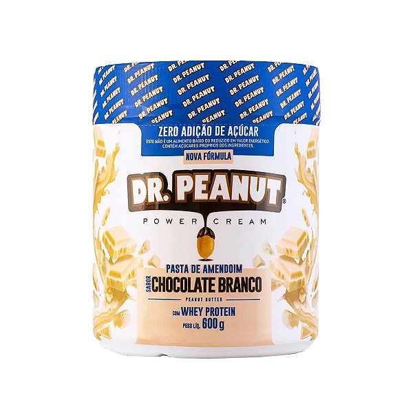 Pasta De Amendoim Chocolate Branco - 600g – Dr. Peanut