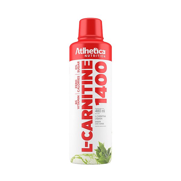 L-Carnitine 1400 Chá Verde - 480ml – Atlhetica