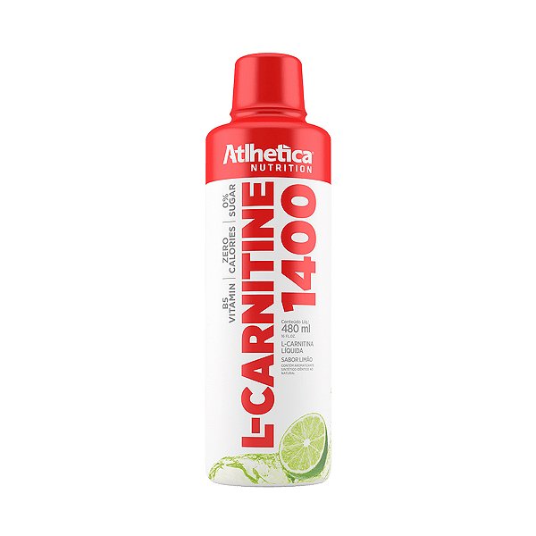 L-Carnitine 1400 Limão - 480ml – Atlhetica
