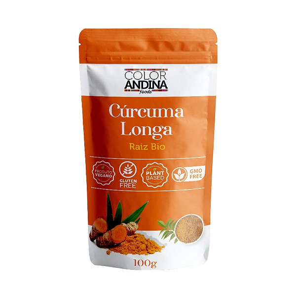 Curcuma Longa – 100g – Color Andina