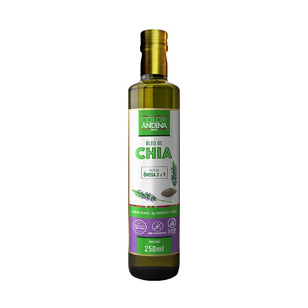 Óleo De Chia - 250 Ml – Color Andina