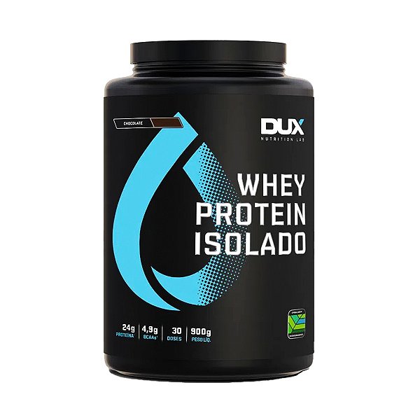 Whey Protein Isolado Chocolate - 900g – Dux Nutrition Lab
