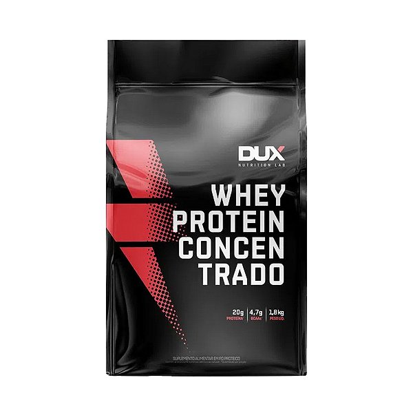 Whey Protein Concentrado Chocolate Refil - 1.8kg – Dux Nutrition Lab