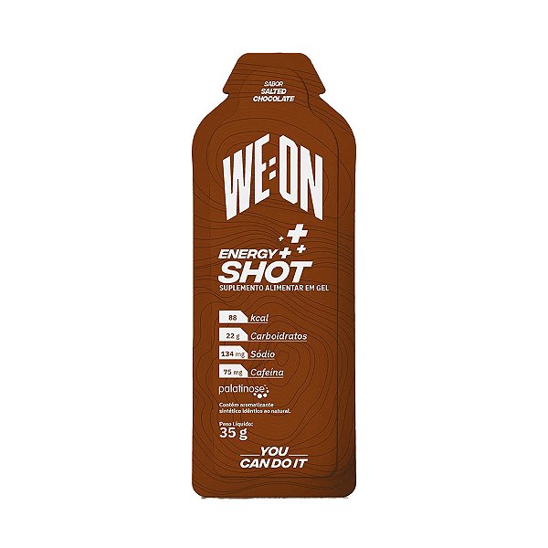 Energy Shot Chocolate – 10 Sachês – Weon Nutrition