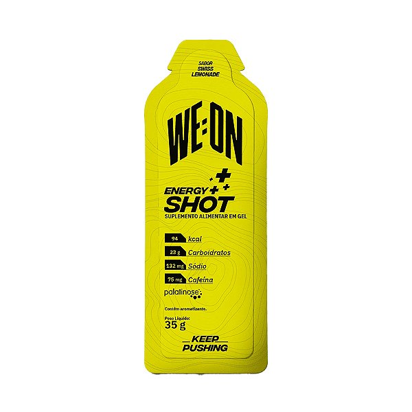 Energy Shot Swiss Lemonade – 10 Sachês – Weon Nutrition