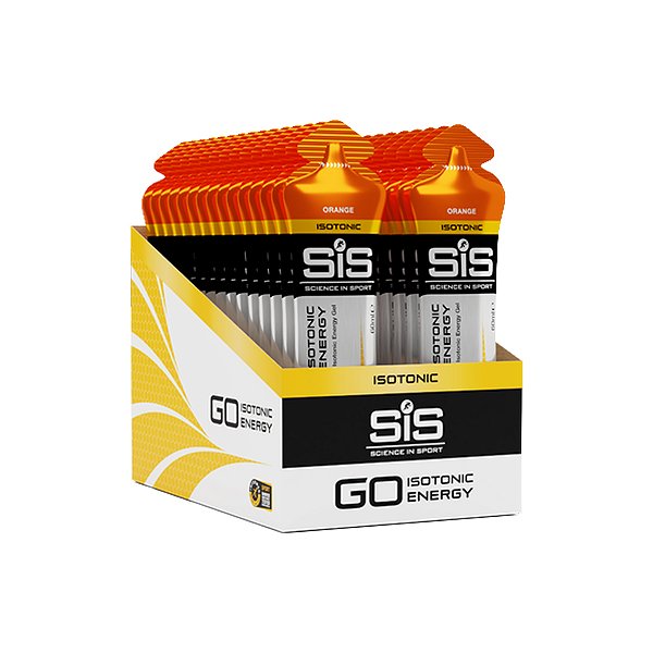 Go Isotonic Energy Gel – Sabor Orange – 30 Sachês – SIS Science in Sport