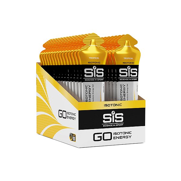 Go Isotonic Energy Gel – Sabor Tropical – 30 Sachês – SIS Science in Sport