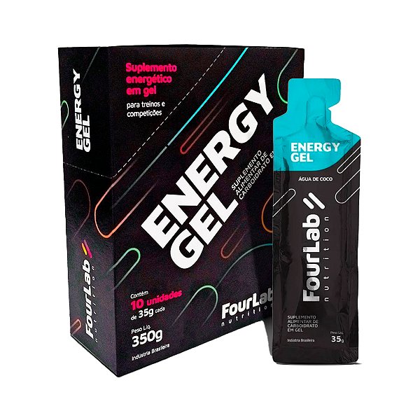 Energy Gel Água de Coco - 10 Sachês – Fourlab Nutrition