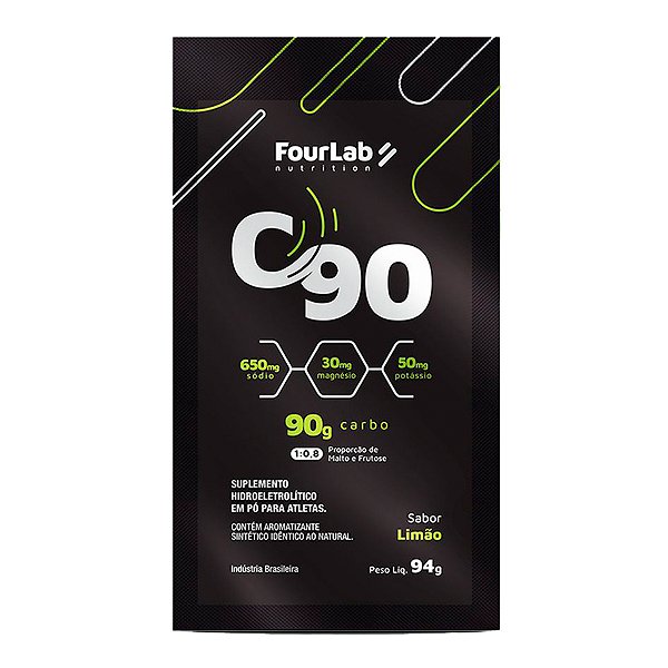C90 Limão - 5 Unidades – Fourlab Nutrition