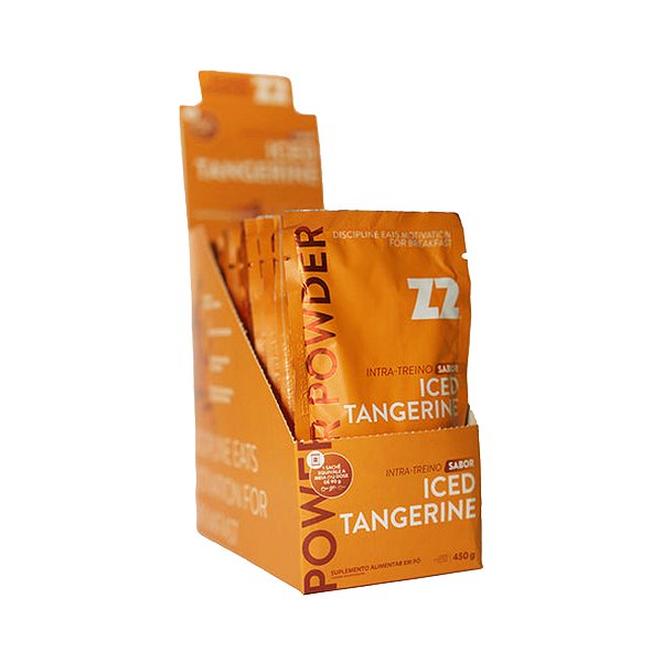 Power Powder Iced Tangerine – 10 Sachês – Z2 Foods