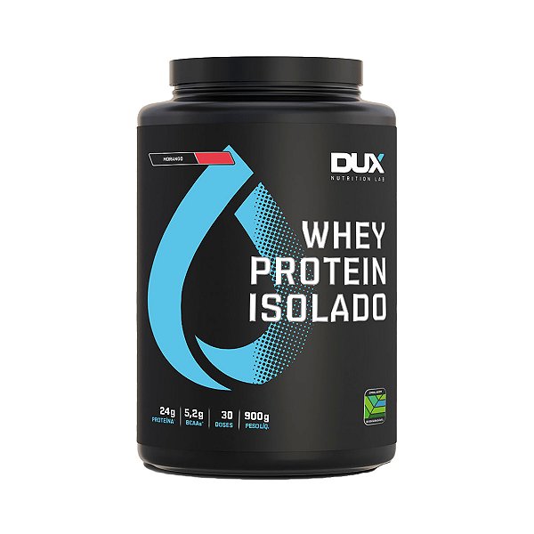 Whey Protein Isolado Morango - 900g – Dux Nutrition Lab