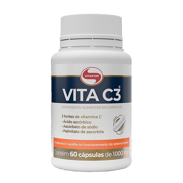 Vita C3 – 60 Cápsulas – Vitafor