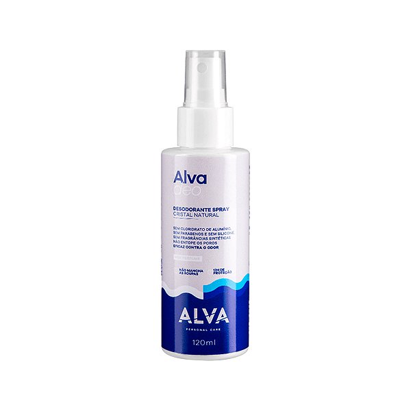 Desodorante Spray Sem Perfume – 120 Ml – Alva