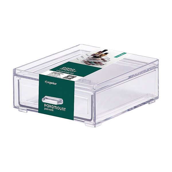 Caixa Organizadora Gaveta 12,5x11x5cm 1084 Paramount