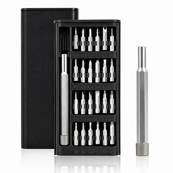 Kit Chave de Precisão 24 em 1 Magnética para Celular Notebook Eletrônicos