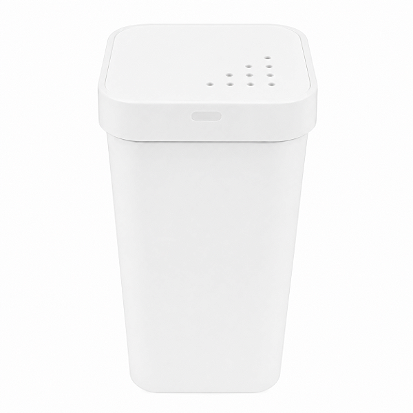Saleiro de Mesa 90ml Branco com Tampa Furada Compacto