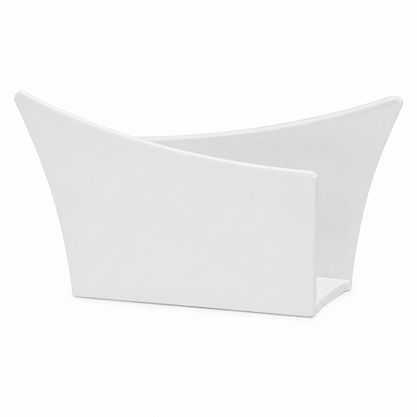 Porta Guardanapo de Papel Branco para Mesa Cozinha Restaurante