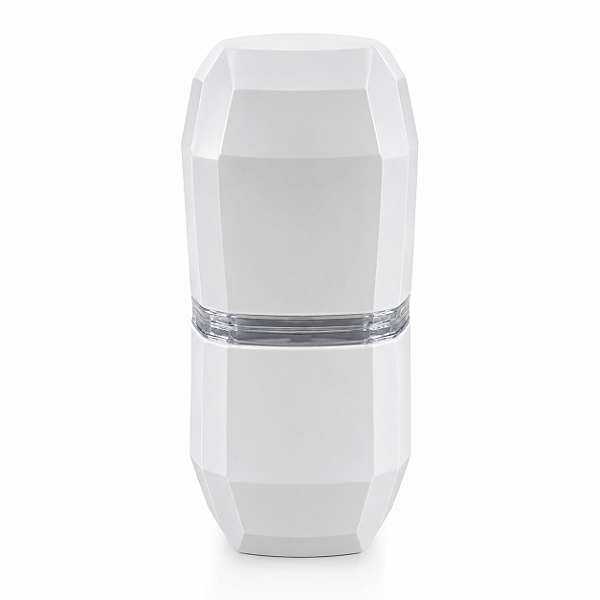 Porta Escova de Dente Branco com Tampa Organizador para Banheiro