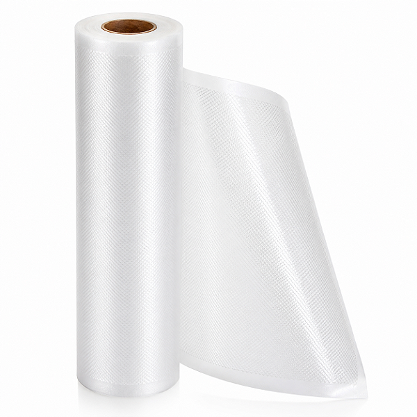 Bobina Saco a Vácuo Gofrada 25cm x 5m para Seladora BPA Free
