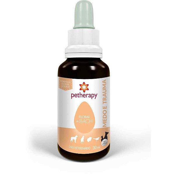 MEDO E TRAUMA FLORAL BACH PETHERAPY 30ML
