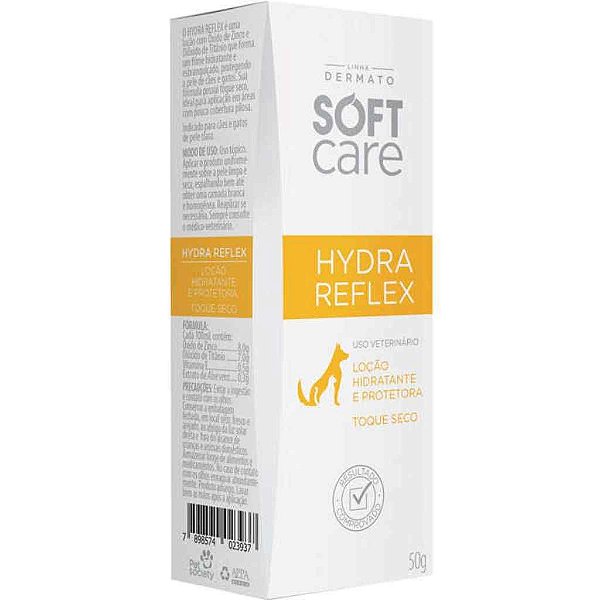 LOÇÃO HYDRA REFLEX SOFT CARE PET SOCIETY  50G