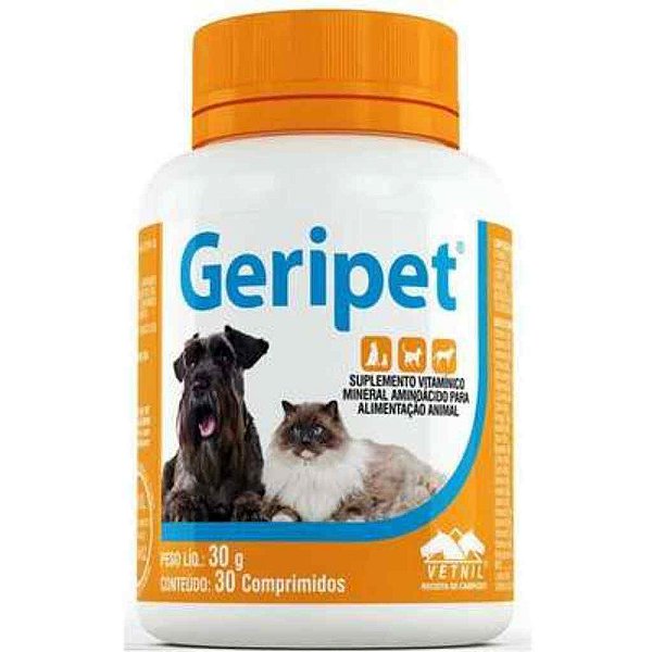 GERIPET SUPLEMENTO VETNIL - 30 COMPRIMIDOS