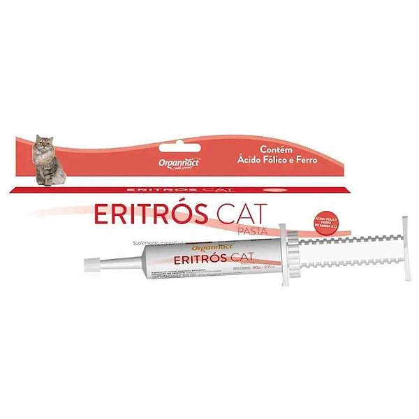 ERITRÓS CAT PASTA SUPLEMENTO ORGANNACT  30G