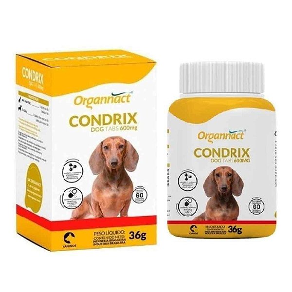 CONDRIX DOG TABS ORGANNACT 600MG (60 TABLETES)