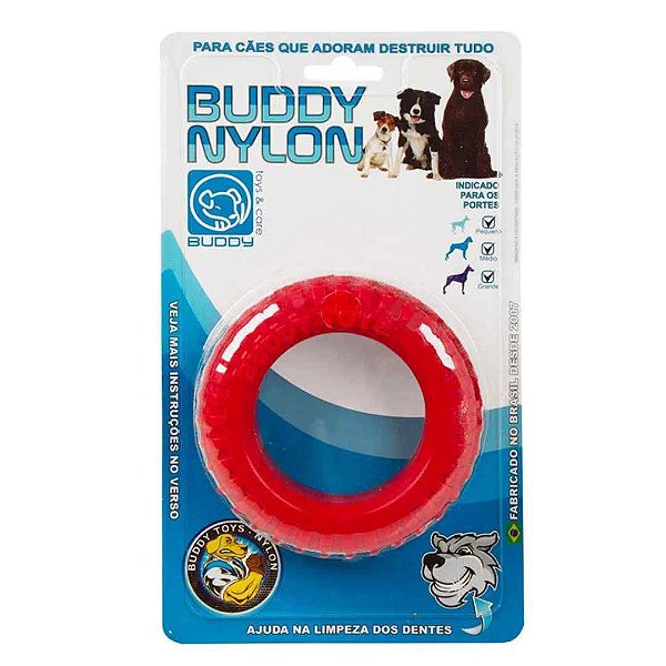 MORDEDOR BUDDY TOYS BRINQUEDO NYLON PNEU