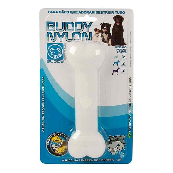 MORDEDOR BUDDY TOYS BRINQUEDO NYLON OSSO
