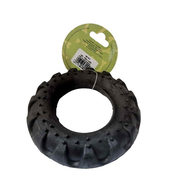 PNEU BRINQUEDO HARD PRETO P (12CM)