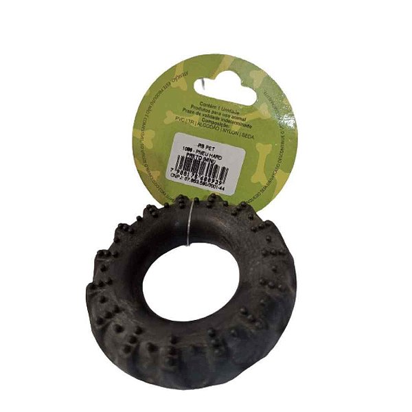PNEU BRINQUEDO HARD PRETO MINI (8CM)