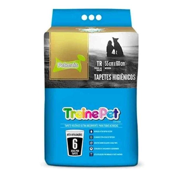 TREINEPET TAPETE HIGIÊNICO 55X60CM - 7UN