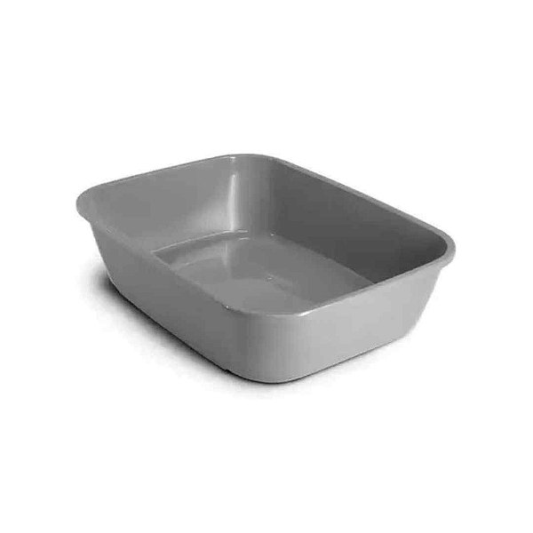 CAIXA AREIA HIGIENICA WC GATOS CAT LIGHT - CINZA