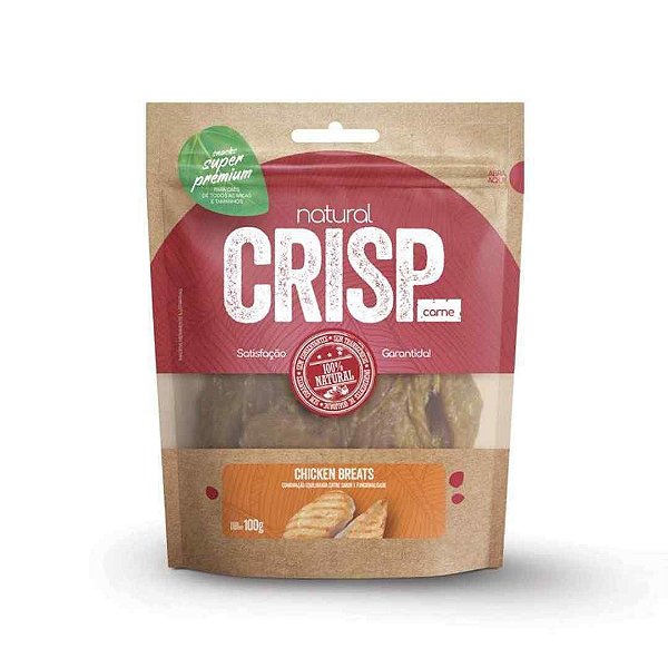 PETISCO NATURAL CRISP CHICKEN BREAST 100G