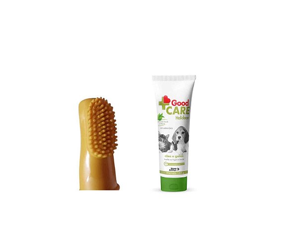 KIT GEL DENTAL GOOD CARE HALICLEAN 100 G + DEDEIRA