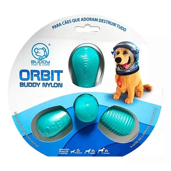 MORDEDOR BUDDY ORBIT NYLON PARA CÂES DESTRUIDORES