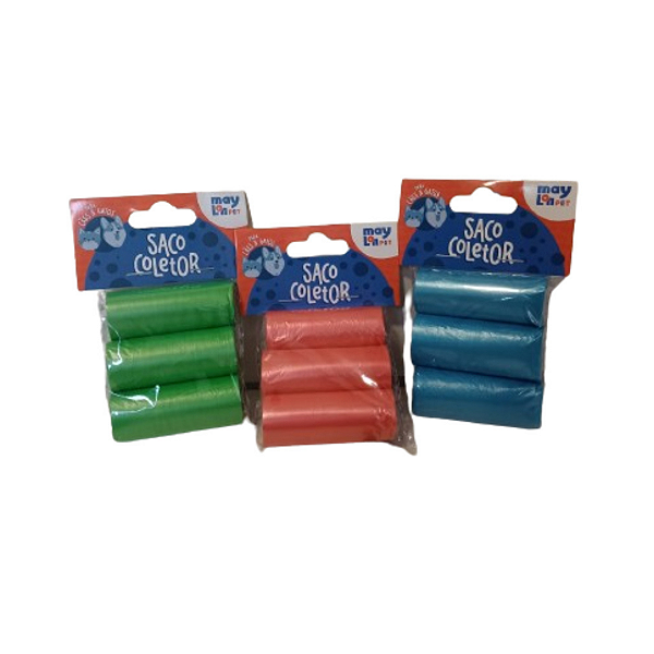 REFIL CATA CACA  SAQUINHOS C/3 UN CORES SORTIDAS