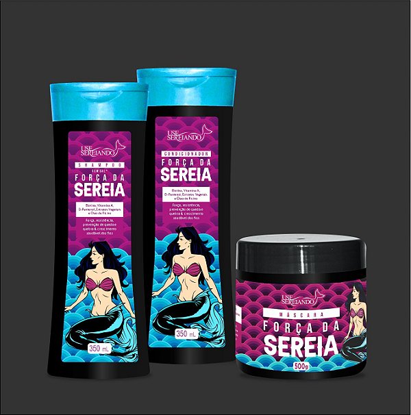 Kit Completo Força da Sereia