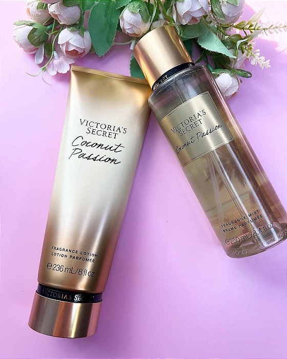 Loção Hidratante Victoria's Secret - Coconut Passion - Original