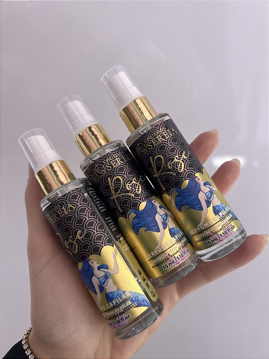 Perfume capilar cheiro da sereia (ROSÉ)